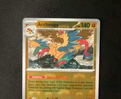 Pokemon Card - Archeops 051/086 White Flare English - Master Ball Reverse - NM ⭐ - Image 2