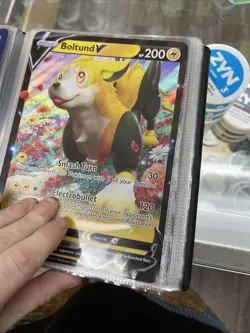 Jumbo Oversized Pokemon Card Lot With Binder - Image 2