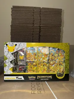Pokemon TCG: Celebrations Special Collection Box [Pikachu V-Union, 50 Cards]... 820650809156 - Image 1