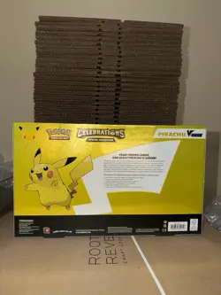 Pokemon TCG: Celebrations Special Collection Box [Pikachu V-Union, 50 Cards]... 820650809156 - Image 2