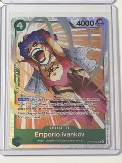Emporio.Ivankov OP16-026 The Time Of Battle 4 Foil Card Play Set Lot One Piece - Image 5