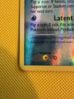 Pokemon TCG Psyduck Platinum Reverse Holo Card 87/127 MP Condition - Image 4