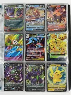 Pokemon Card Collection Binder Lot Holo Rare 1st Partner Promo Mega Greninja - Image 1