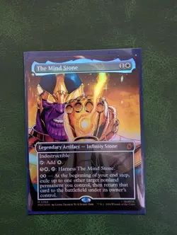 The Mind Stone (Borderless) Marvel Super Heroes Foil - Image 1