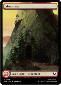 Mountain (Foil) Full Art - 0295 - Avatar: The Last Airbender TLA - MTG - NM/M - Image 1