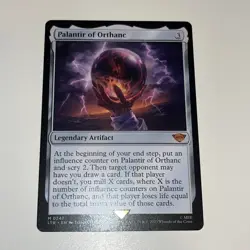 Magic: The Gathering Palantir of Orthanc Mythic Legendary Artifact LTR 247 2023 - Image 1
