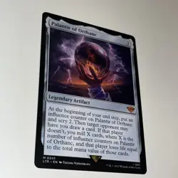 Magic: The Gathering Palantir of Orthanc Mythic Legendary Artifact LTR 247 2023 - Image 2