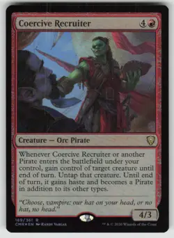 COERCIVE RECRUITER 169 R COMMANDER LEGENDS NM FOIL - Image 1