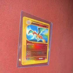 Pokemon TCG Charizard Expedition Base Set Holo Rare 6/165 2002 120 HP English - Image 2