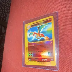 Pokemon TCG Charizard Expedition Base Set Holo Rare 6/165 2002 120 HP English - Image 3