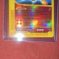 Pokemon TCG Charizard Expedition Base Set Holo Rare 6/165 2002 120 HP English - Image 5