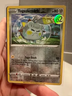 1x Dedenne 85/195 & Togedemaru 127/195 Reverse Holo Rares TCG Pokemon NM 313#62 - Image 2