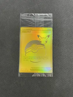 Pokemon Card Poke Ball Promo Swsh 146 Gold Ultra Premium Celebration 25th EN - Image 1