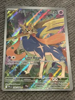 Pokemon TCG – Zacian 100/094 – Phantasmal Flames – Secret Rare – NM/M - Image 1