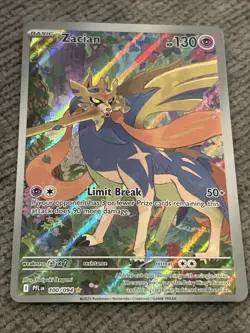 Pokemon TCG – Zacian 100/094 – Phantasmal Flames – Secret Rare – NM/M - Image 2