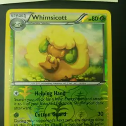 Whimsicott 11/98 Reverse Holo | B&W Emerging Powers | Pokemon TCG NM/LP - Image 2
