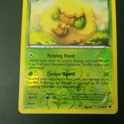 Whimsicott 11/98 Reverse Holo | B&W Emerging Powers | Pokemon TCG NM/LP - Image 3