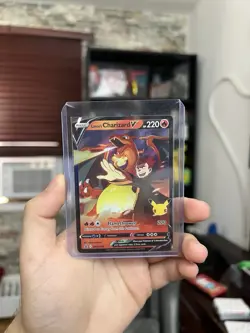 Lance's Charizard V SWSH133 - Pokemon TCG Celebrations Black Star Promo - NM/M - Image 1