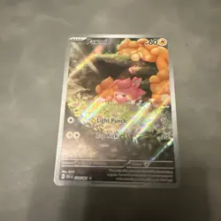 Pokemon Pawmi Sir TCG Illustration Rare Card 226/091 Paldean Fates NM - Image 1