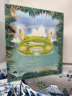 Pokemon Trading Card Game Southern Islands Collection 2001 Binder-Empty Damaged - Image 4