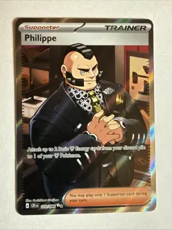 Philippe 110/086: Chaos Rising Full Art SIR Holo Ultra Rare. NM Pokemon - Image 2