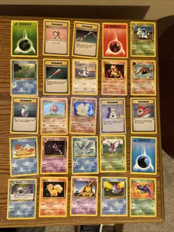 Pokemon Card Lot - Vintage Jungle Base Set Rares Foils - CCG #27 - Image 1