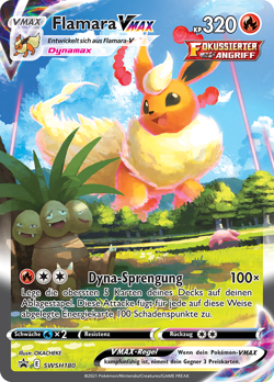 Pokemon Flamara VMAX Promo SWSH180 - Image 1