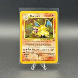 Nintendo Pokemon TCG Charizard 4/102 Base Set Holo Rare 1999 120 HP Stage 2 - Image 1