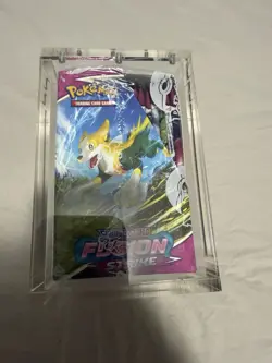 Pokemon TCG Fusion Strike Booster Box W/ Acrylic Case SEALED - Image 5