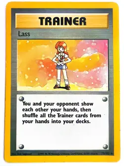 Lass 075/102 Base Set Regular - HP - Pokemon TCG - SKUA009 - Image 1