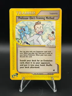 Professor Elm's Training Method 148/165 Expedition - HP - Pokemon TCG - SKUA110 - Image 1