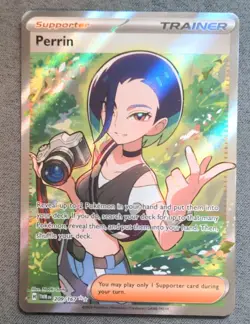 Pokemon English - Twilight Masquerade - Perrin 209/167 - NM - Image 1