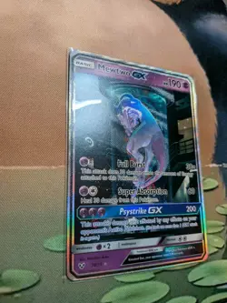 Pokemon TCG Mewtwo GX Secret Shining 78/73 Shining Legends Holo Shiny UR - Image 2