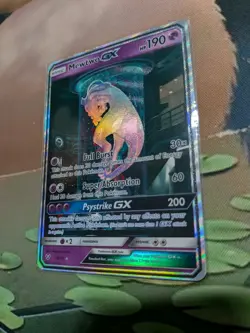Pokemon TCG Mewtwo GX Secret Shining 78/73 Shining Legends Holo Shiny UR - Image 3