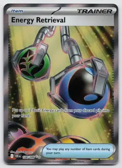 Energy Retrieval 108/086 Ultra Rare Chaos Rising Pokemon Near Mint - Image 1