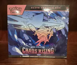 Pokemon Chaos Rising Elite Trainer Box Factory Sealed ETB (read description) - Image 1