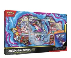 Pokemon TCG: Mega Greninja ex Premium Collection Box PRESALE - Image 1