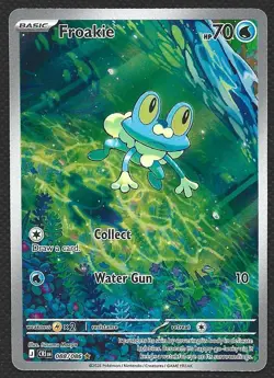 Pokemon Froakie 088/086 Illustration Rare Holo Chaos Rising Near Mint - Image 1