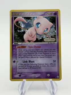 SWIRL 🌀 Mew 10/92 Holo R Legend Maker Pokemon Reverse Holo NM - Image 2