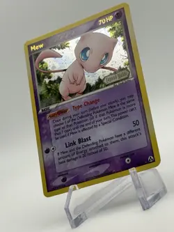 SWIRL 🌀 Mew 10/92 Holo R Legend Maker Pokemon Reverse Holo NM - Image 3