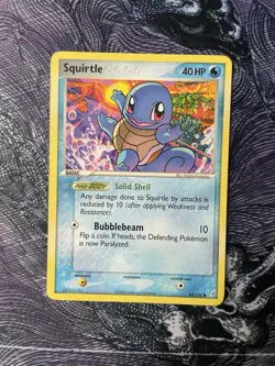 Squirtle 64/100 Common Crystal Guardians Pokemon Lightly Played - Image 1