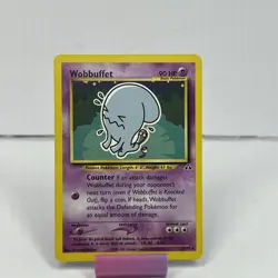 Pokemon Wobbuffet 35/75 Neo Discovery Regular LP+ - Image 1