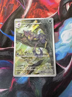 Liepard 137/086 Holo Illustration Rare 2025 White Flare Pokemon Near Mint - Image 1