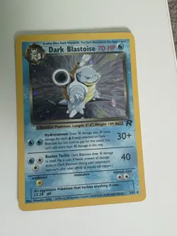 Pokemon TCG WOTC Holo Blastoise + Dark Blastoise Lot 2/130 3/82 20/82 + Non holo - Image 5