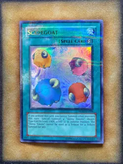 Yugioh Scapegoat HL05-EN006 Hobby League Parallel Ultra Rare LP - Image 1