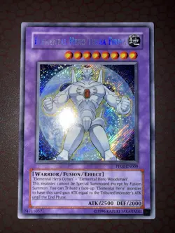Yu-Gi-Oh! Elemental Hero Terra Firma -PP02-EN009- Secret Rare - Limited NM! - Image 2
