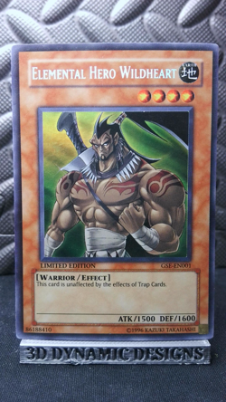 | Yugioh Elemental Hero Wildheart GSE-EN001 Super Secret Elemental Energy PL | - Image 1