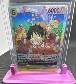 Bandai Monkey.D.Luffy OP07-109 500 Years in the Future SEC Alt Art Foil Eng - Image 1