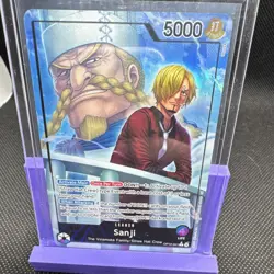 Namco Sanji OP12-041 Legacy of the Master Alt Art Foil Leader 5000 Eng One Piece - Image 3