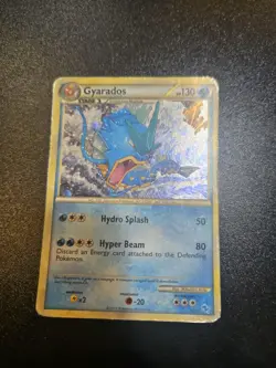 Pokemon TCG Gyarados #30 holofoil HGSS Trainer Kit:Gyarados and Raichu - Image 1